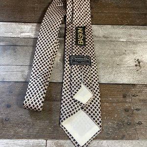 Christian Dior Printed Silk Necktie